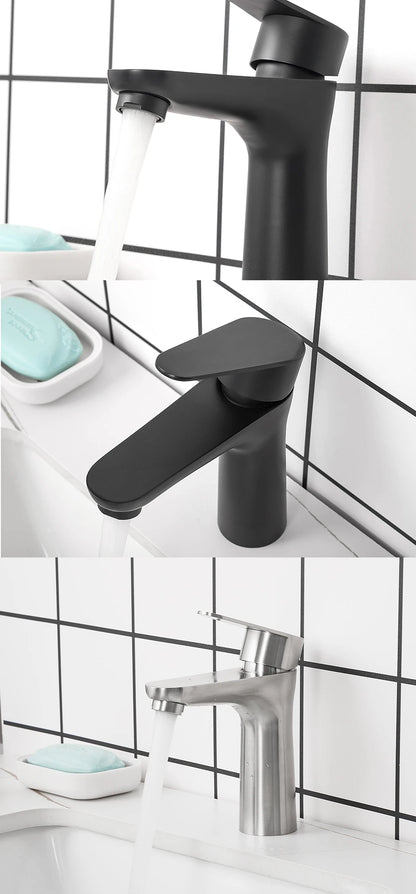 ULA G1/2 Basin Faucet Waterfall Bathroom Sink Faucet Hot Cold Water Mixer Tap Deck Mounted Bathroom Tap Crane Washbasin Tap