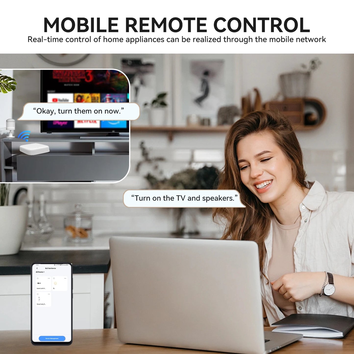 Zigbee Gateway Tuya Devices Bluetooth Wired Smart Hub Smart Life Products Home Control Panel Compatible with Alexa