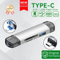 6-in-1 USB 3.0 & Type-C Card Reader OTG – Multi-function SD/TF/Micro SD Card Adapter with USB 3.0 Port, High Speed Data Transfer