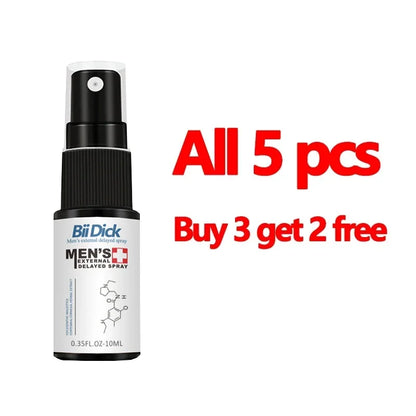 60 Minutes Long Lasting Men's Sex Spray, Without Ejaculation Spray for Men, Fast Erection, Premature Ejaculation Adult Product