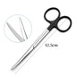 Cutting Tonsil Non-damaged Vocal Cord Cutter Straight Stainless Steel Black Handle Scissors Medical Instruments