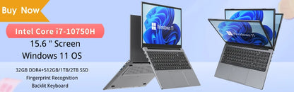 Woman Laptop Windows 10 Office Education Gaming Notebook Pink 15.6“11th Intel Celeron N5095 16G RAM 1T Dual WiFi Herbew Keyboard