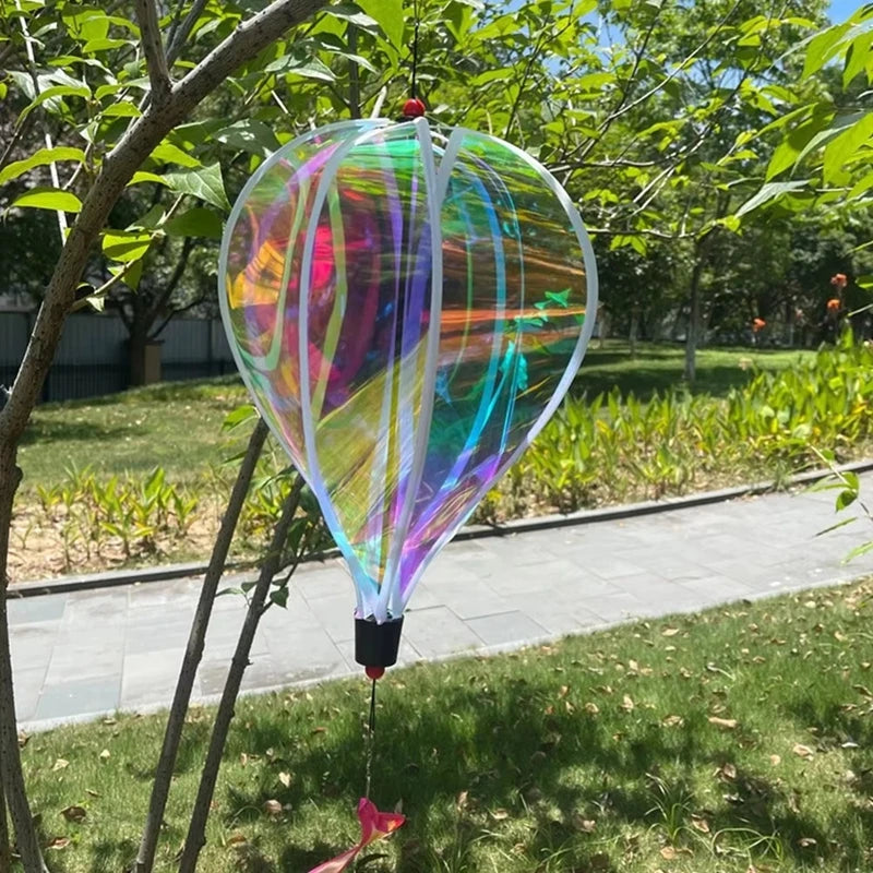 Multistyles Hot Air Balloon Wind Spinner Pvc Outdoor Garden Yard Home Windmill Inflatable Kites Flying Outdoor Toys for Children
