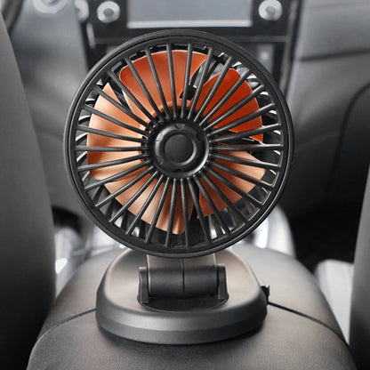 Mini Vehicle Cooling Device Adjustable 5/12/24V Car Air Cooler 2 Speed Automobile Vehicle Accessories