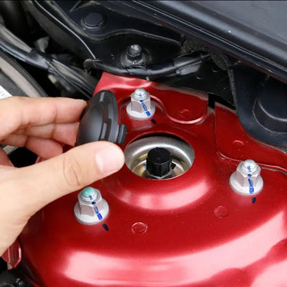 2Pcs Car Shock Absorber for Protection Cover Dustproof Anti-fouling Rust Front Suspension Cap Fit for Mazda 3 CX-5 CX-4