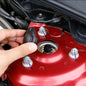2Pcs Car Shock Absorber for Protection Cover Dustproof Anti-fouling Rust Front Suspension Cap Fit for Mazda 3 CX-5 CX-4
