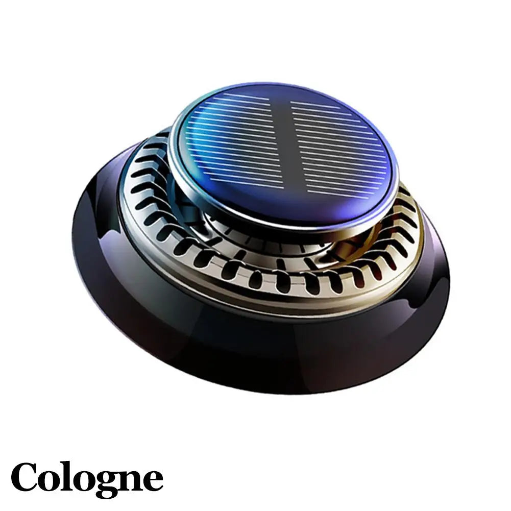 Solar Car Aromatherapy Essential Oil Levitation Automatic Rotation Fragrance Ornament Air Freshener Car Interior Decorations