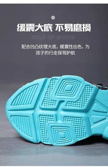 Boys Running Shoes 2022 Design Children Sneakers Mesh Kids Casual Sneakers 7-12 Years Children Sneakers for Boys