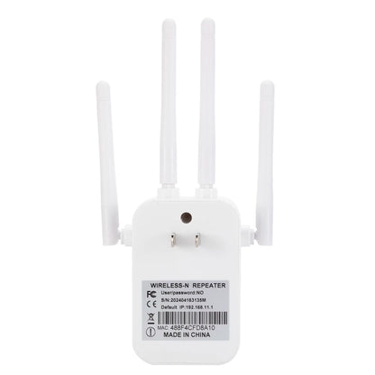 1200Mbps WiFi Repeater Signal Amplifier Dual Band 2.4G 5G WI-FI Signal Booster Long Range WIFI Network Extender for Home Office