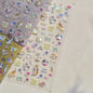 Iridescent Water Bubbles Shiny Stars Colorful 5D Nail Art Stickers Dreamy Water Drop Self Adhesive Decorations Manicure Decals