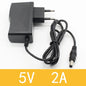 1PCS 5V2A New AC 100V-240V Converter Adapter DC 5V 2A 2000mA Power Supply EU Plug DC 5.5mm X 2.1mm
