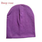 6M-3Y Baby Knitted Hat Scarf Set Solid Color Cotton Hip Hop Beanie Warm Toddler Cap for Boys Girls Spring Autumn Winter
