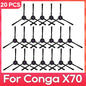 Fit For ( Conga X70 / Deerma X80 ) Replacement Parts Accessories Main Side Brush HEPA Filter Mop Pad Dust Bag