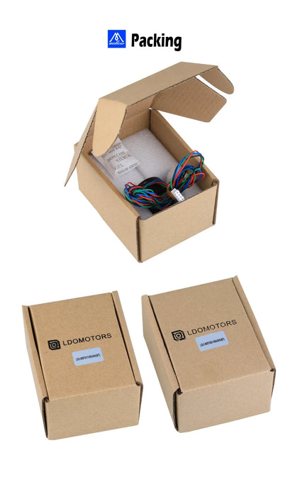 Mellow  36MM 8T LDO-36STH17-0354AHG / 36STH20-1004AHG NEMA14 Motor For Voron VzboT Sherpa Mini/Micro/ Vz-Hextrudort-Low Extruder