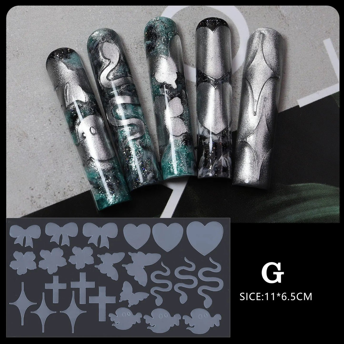 12pcs Manicure Paper Matte Paperless Tray Auxiliary For Nail Art Decorations Paperless Holder Extension Adhesive