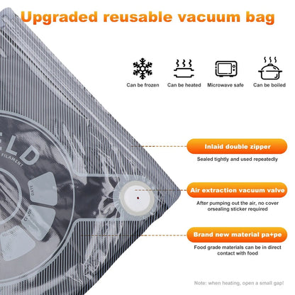 Filament Vacuum Storage Bag with USB Electric Pump 12.6x13.4in Light Proof 3D Printer Filament Storage Bags Filament Bag
