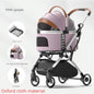 Pet strollers Aluminum tube trolley pet bag separate cat dog car car travel tourist car foldable stroller dog puppy stroller