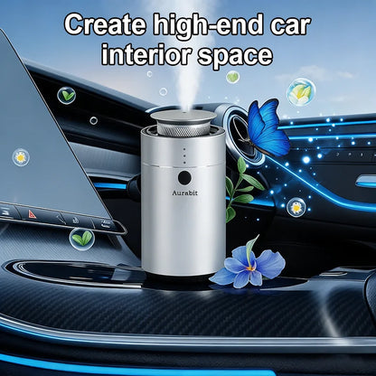 Smart Car Aromatherapy Diffuser AI Auto Sensing Start Stop Spray Quick Odor Eliminator Long Lasting Fragrance Home Car Use