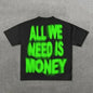 Ins Streetwear Y2k T Shirt Mens Harajuku Hip Hop Graphic Print Casual Cotton Round Neck TShirt Women Gothic Short Sleeve Tops