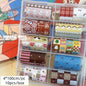 10Rolls Plaid Thousand-Bird Bow  Stars Nail Foils Transfer Paper  Nail Art Stickers  Manicure Set Decal  Nails Decoration