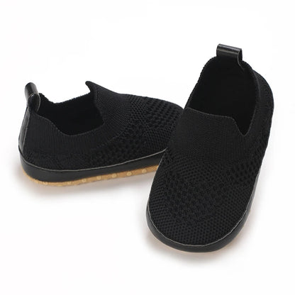 HAIZHIW 0-18M Baptism Newborn Baby Prewalker Girls Boys Casual Shoes Leather Non-Slip Soft-Sole Infant Toddler First Walkers