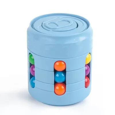 Multiple Functions Fidget Spinner Magic Colorful Beans Finger Spinning Relieves Stress Decompression Tool For Children And Adult