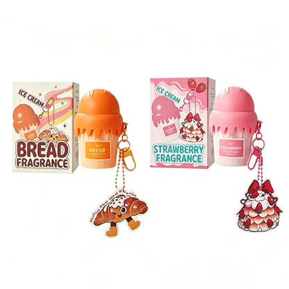 Dubai Arabia Gourmet Eau De Toilette 50ml Cherry Croissant Strawberry Chocolate Scent Cute Delicate Pendant Body Perfume Spray