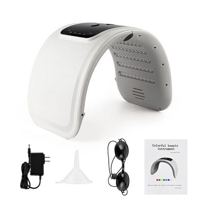 7 Colors LED Photon Machine With Nano Spray Skin Moisturizing Face&Body Mask Salon SPA Home Use Skin Rejuvenation Acne Skin Care