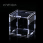 Acrylic Transparent Reptile Terrarium Habitat Breeding Box Reptiles Cage Nano Arboreal Tarantula Enclosure Dearded Dragon Supply