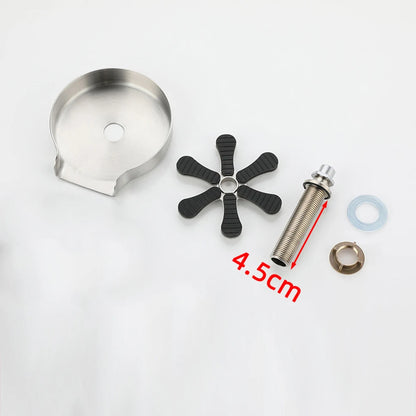 Kitchen Sink Glass Cup Wash Automatic Stainless Steel Pressure Spray  Washer Cup Tool Cleaning Faucet Bar Rinser Coffee Pitcher