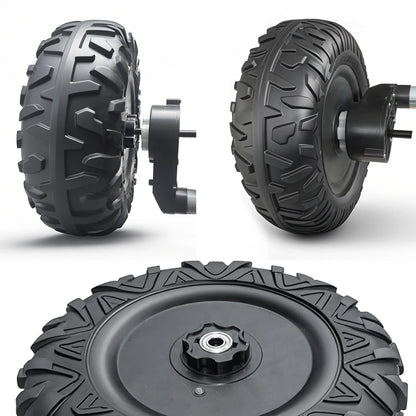 33CM/13'' 25CM/10'' PU Solid Rubber Tire for Children Electric Ride on Toy Car Power Wheels ﻿Alligator Tires Wheels Upgrade Part