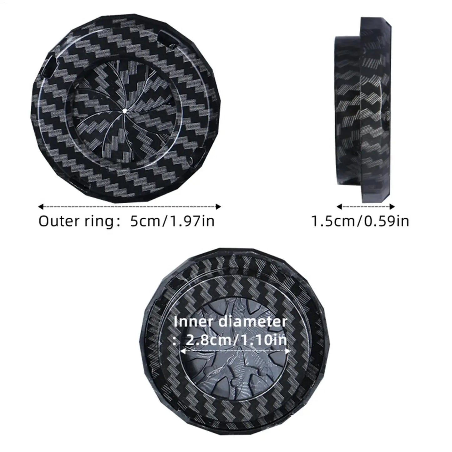 For One Button Start Stop Car Decorative Ring Cover Knob Style Decorative Cover Ignition Switchs Hiddens Protective Cover
