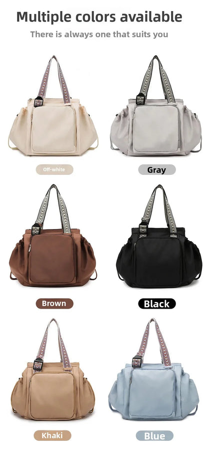 Baby Diaper Bag Multi-pocket Travel Duffel Bags Foldable Gym Bag Women Hand Luggage Airport Bags Mom Stroller Maternity Totes