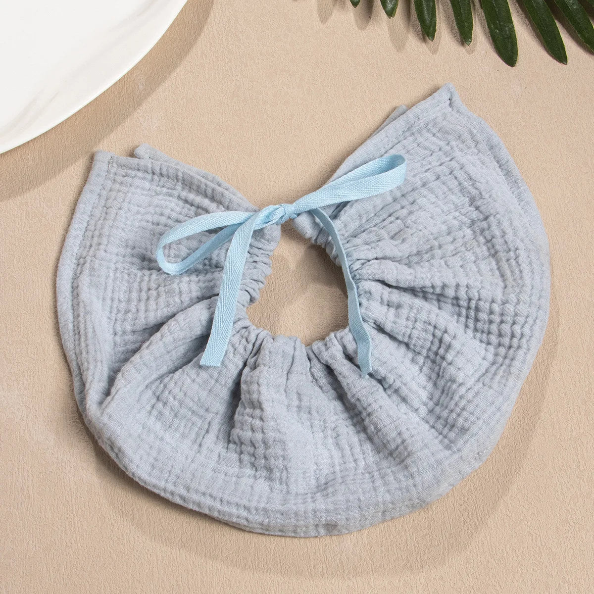 New Cute Drawstring Baby Bibs Newborn Cotton Gauze Saliva Towel Burp Cloths Bandana Scarf for Boy Girl Soft Feeding Drool Bib