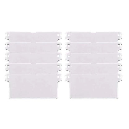 10pcs Vertical Venetian Blind Bottom Parts Curtain Blind Bottom Weight Slats Replacement Win-dow Hardware Accessories