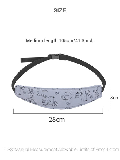 Baby Car Seat Head Support Children Stroller Fastening Belt Adjustable Boy Girl Playpens Sleep Positioner Baby Saftey Pillows