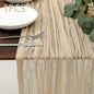 14 Colour Boho Gauze Sheer Cheese Cloth Gauze Table Runner Rustic Cloth Table Runner for Wedding Baby Birthday Party Decorations