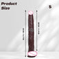 ealistic Long dildo Black Anal Plug with Suction Cup Long Penis Butt Plug Sex Toy for men Women Phallus Anal Dilator Stimulatio