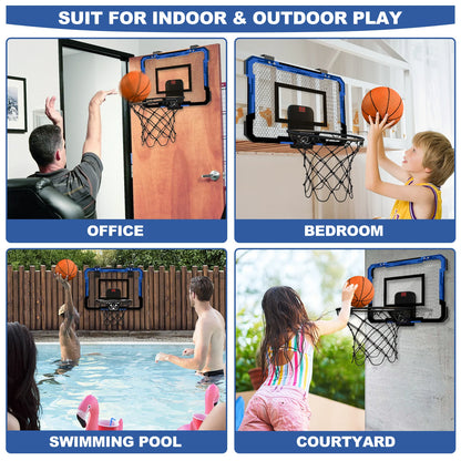 New Children's Sports Basketball Set Toys Wall-mounted Folding Basketball Rack Outdoor Indoor Parent-child Sports Games