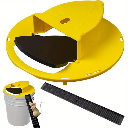 Multi-catch Auto Reset Mouse Trap Flip And Slide Bucket Lid For Indoor Outdoor Use - Rat Control