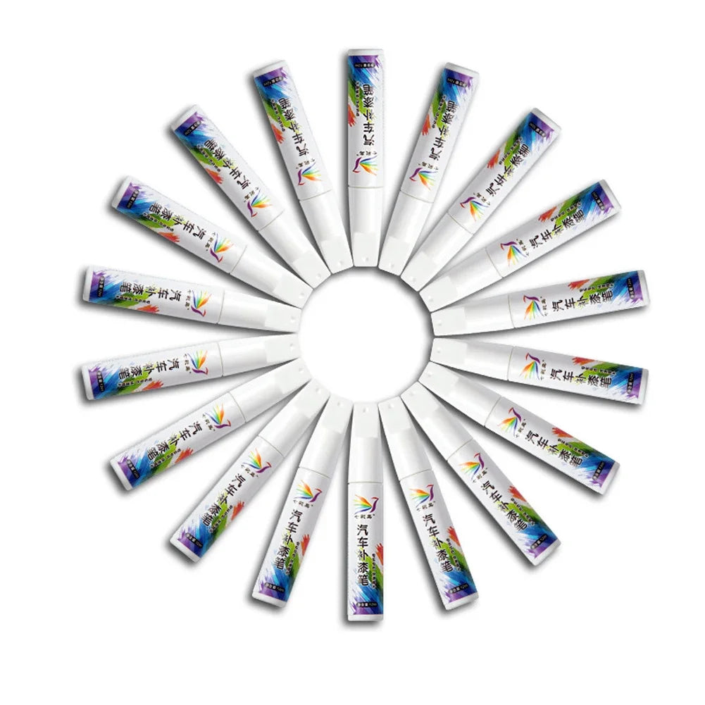 Car Paint Scratches Repair Pen Waterproof Paint Marker Pen Car Tyre Tread Care Automotive Maintain Pens Black White Red Silver