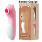 Powerful Clit Sucker Vibrator Tongue Vibrating Nipple Sucking Blowjob Clitoris Stimulator Etotic Sex Toys For Women Masturbators