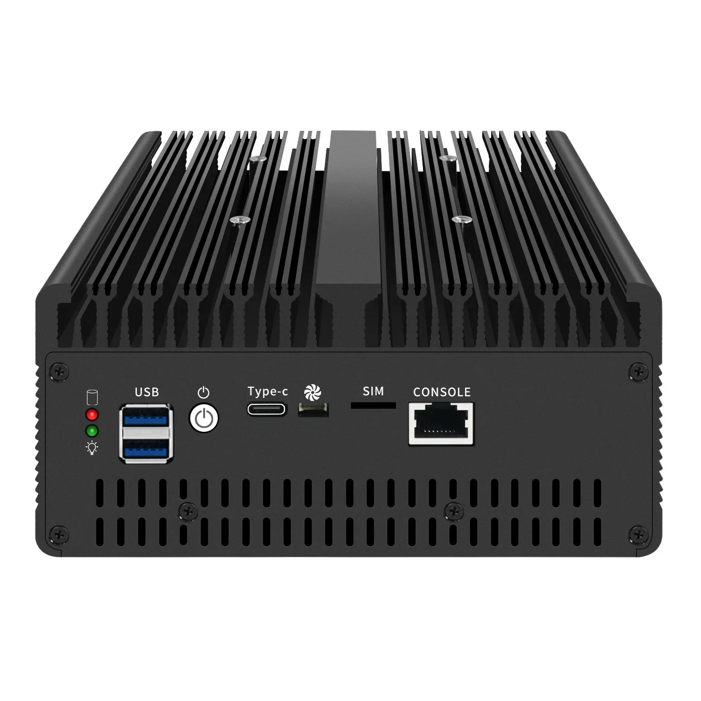 Fanless Mini PC 4*/2*10G SFP+ Intel i7 13620H 8505 Firewall 4xi226-V 2.5G 2*DDR5 NVMe Industrial Computer Server Proxmox