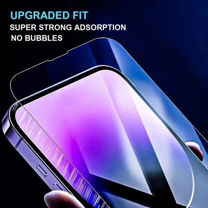 HD Tempered Glass for iPhone 17 Pro Max 18 16 16e 15 14 13 12 Mini 11 Air Screen Protectors for iPhone XR XS 7 8 Plus Glass Film