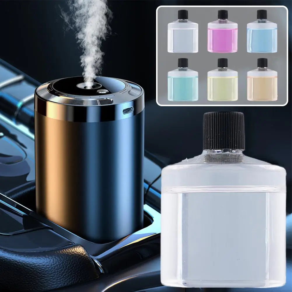 Smart Car Air Freshener Adjustable Car Smell Air Scent Ceiling Starry Scent Light 30-50ml Car Sky Automatic Ambient Freshener
