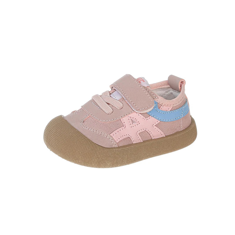 2025 Girls  Autumn New Style Soft Bottom Dequn Shoes for Toddlers  Learning to Walk Shoes Children's Footwear Kids Shoes