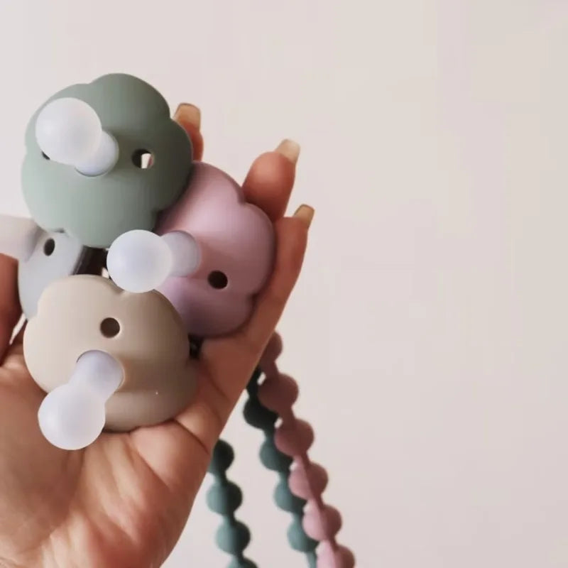 1PC Baby Pacifier Baby Silicone Lace Pacifier Anti-crying Sleep Anti-flatulence Maternal and Child Product Accessories