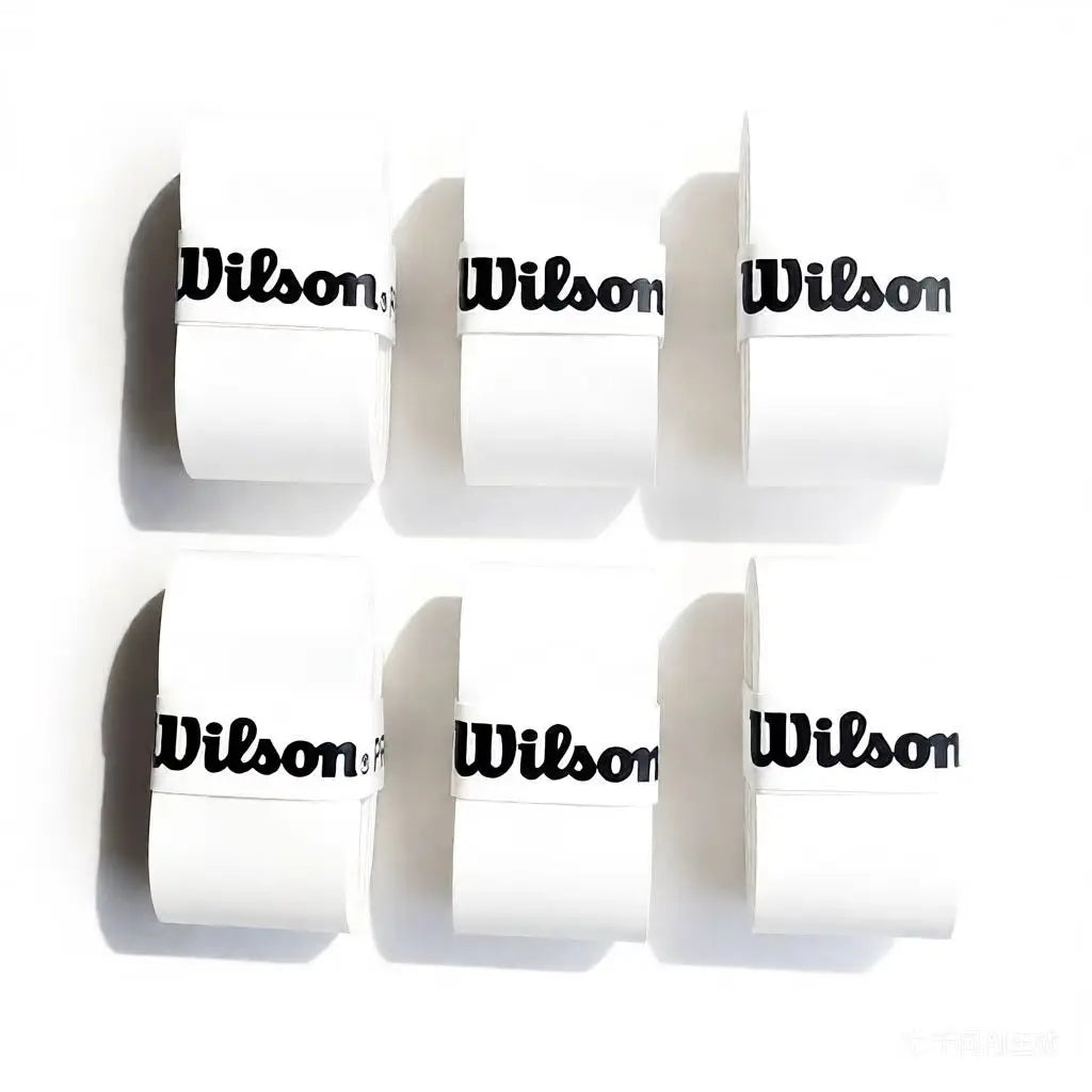 „Wilson“ teniso raketės apvyniojimas (angl. overgrip), prakaitą sugeriantis PU rankenos apvyniojimas raketei, teniso apvyniojimo juosta, padelio apvyniojimo juosta geresniam našumui