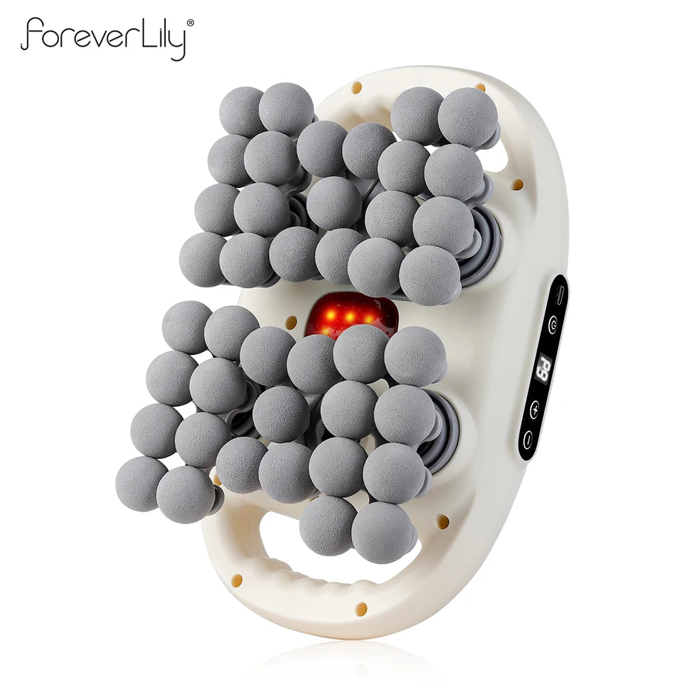 42-Heads Fascia Gun High-Frequency Vibration Body Massage Gun Back and Waist Massager Neck Shoulder Massager Muscle masajeador