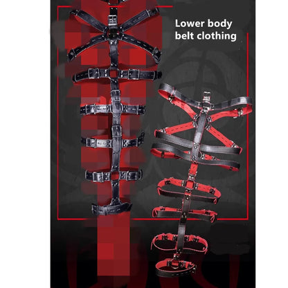 BDSM K9 Bondage clothing Dog Hood lower Body Binding band Puppy Play Sex toys Role-Playing Male Female Adult Games